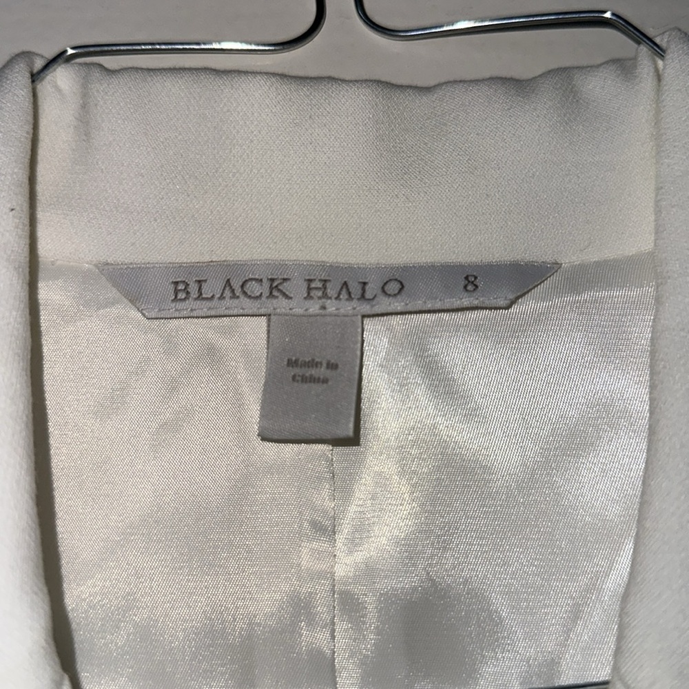 Black Halo White Mini Dress - Picture 5 of 12